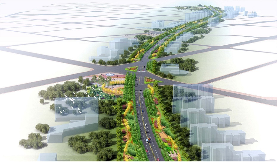 2017方城縣甘江河、S103線城區(qū)段景觀修建性詳細規(guī)劃